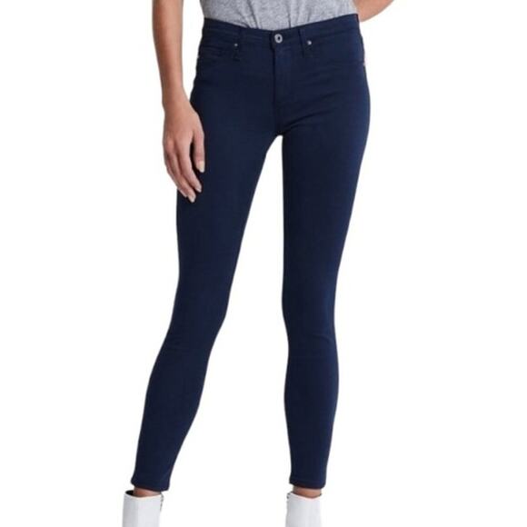 New ~ AG ADRIANO GOLDSCHMIED ~ The Legging ankle Jean ~ Blue Night ~ 25R - Picture 1 of 7